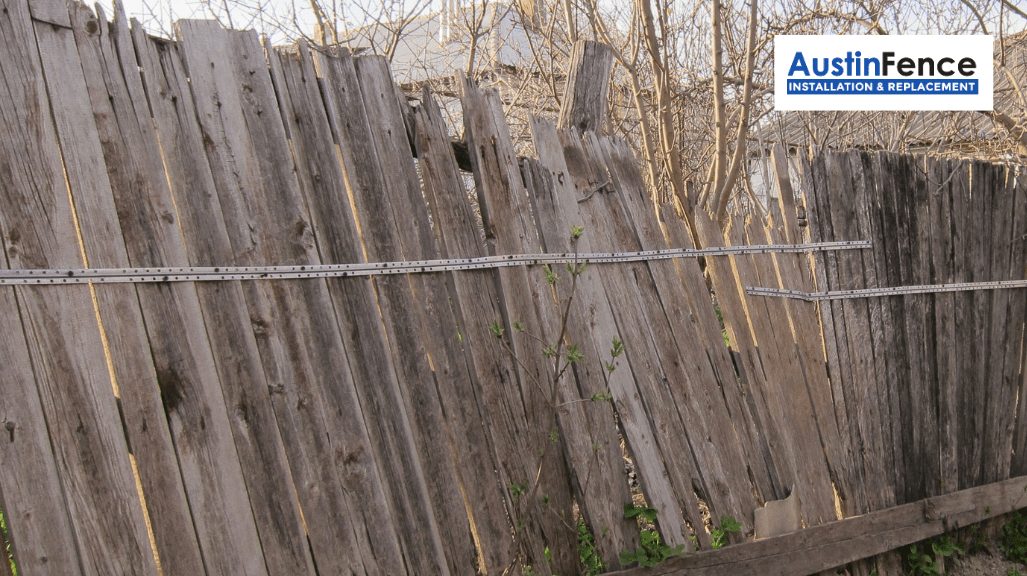 rotting fence