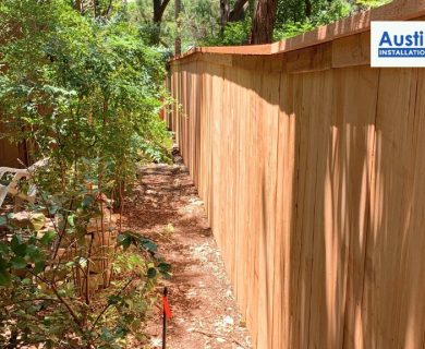 wooden fence