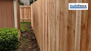 new privacy wood fence